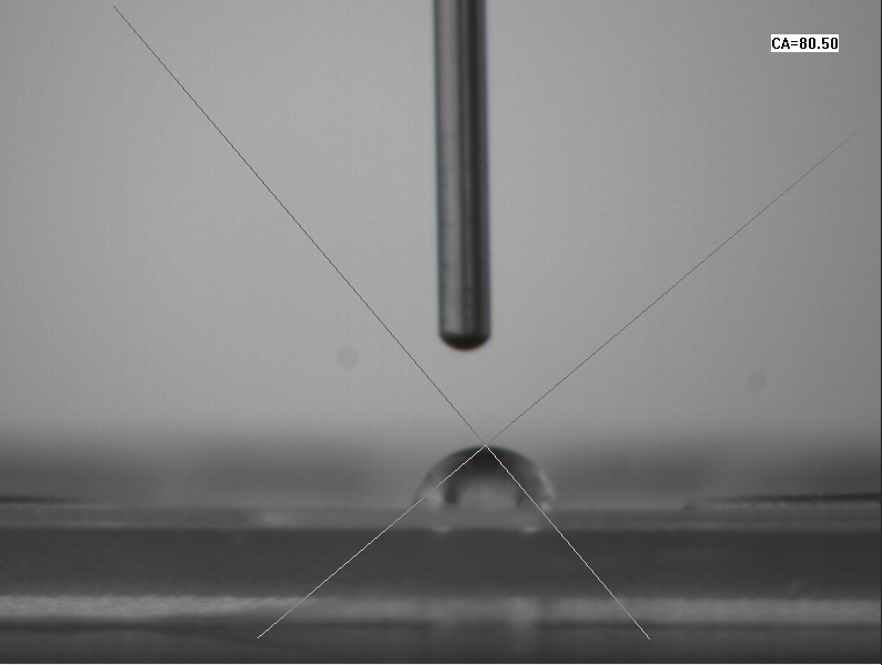 氧等離子體處理PEEK接觸角80.5°-等離子清洗機(jī)